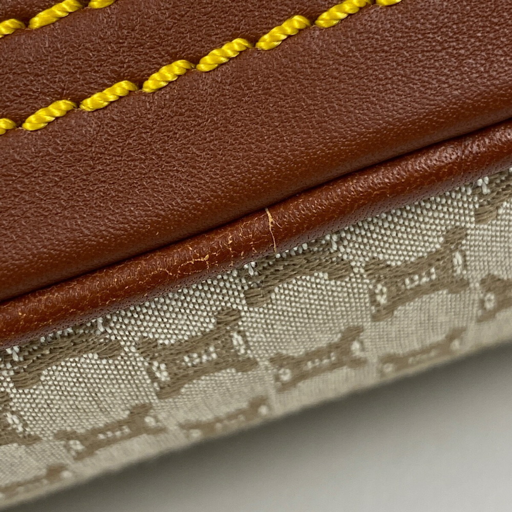 Celine Macadam Pattern Shoulder Canvas Shoulder B… - image 4